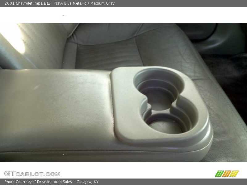 Navy Blue Metallic / Medium Gray 2001 Chevrolet Impala LS