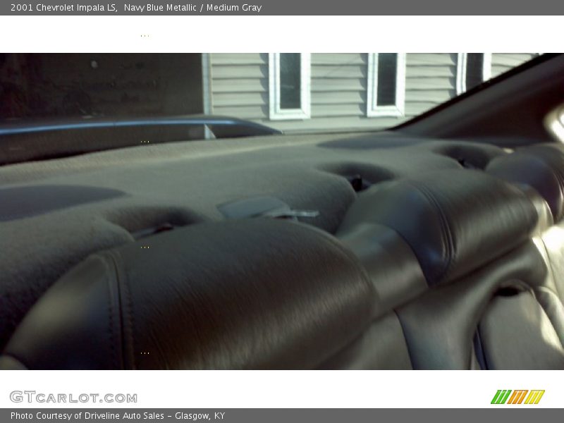 Navy Blue Metallic / Medium Gray 2001 Chevrolet Impala LS