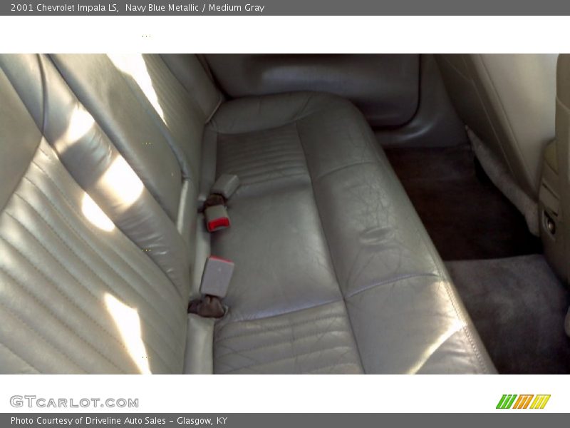 Navy Blue Metallic / Medium Gray 2001 Chevrolet Impala LS