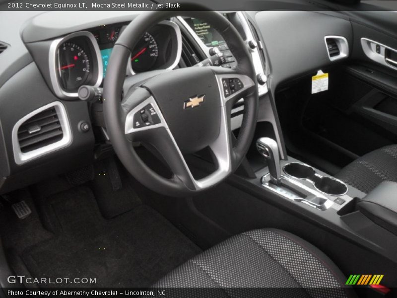 Mocha Steel Metallic / Jet Black 2012 Chevrolet Equinox LT