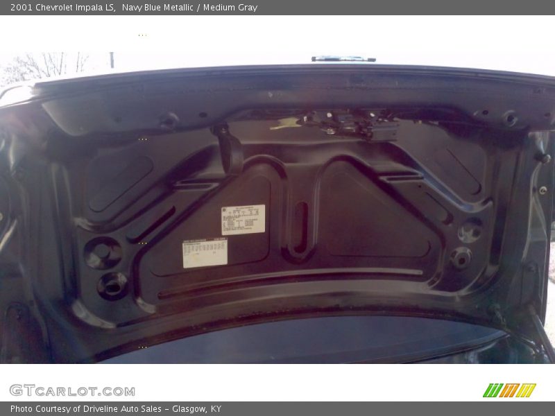 Navy Blue Metallic / Medium Gray 2001 Chevrolet Impala LS