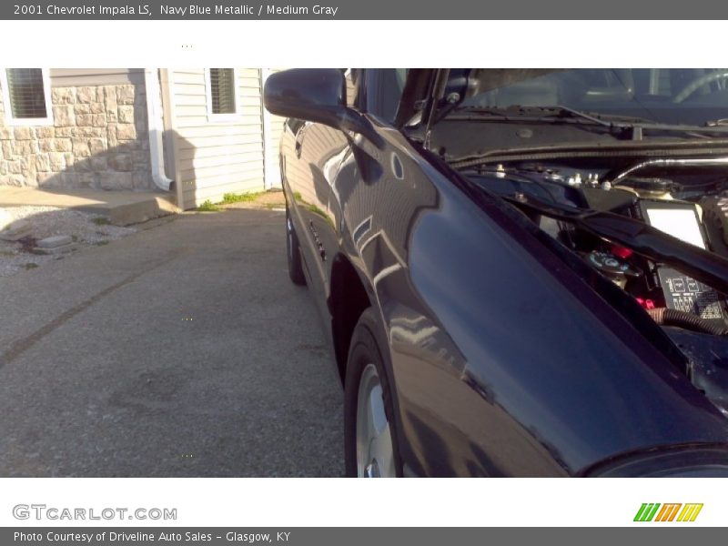 Navy Blue Metallic / Medium Gray 2001 Chevrolet Impala LS