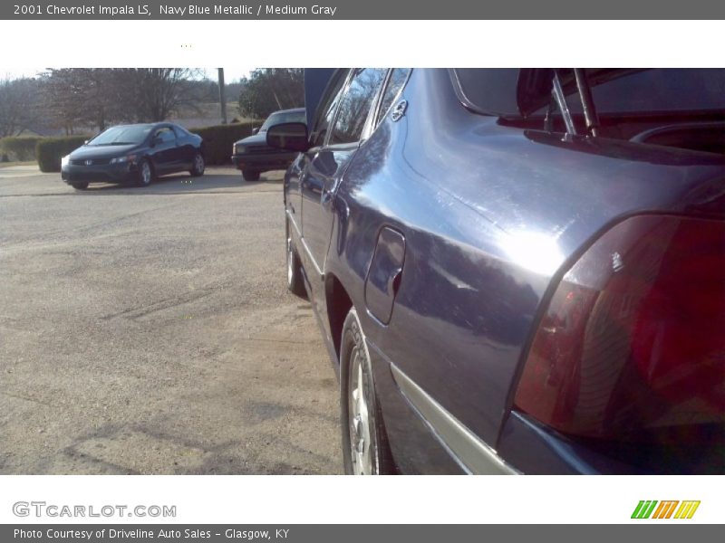 Navy Blue Metallic / Medium Gray 2001 Chevrolet Impala LS