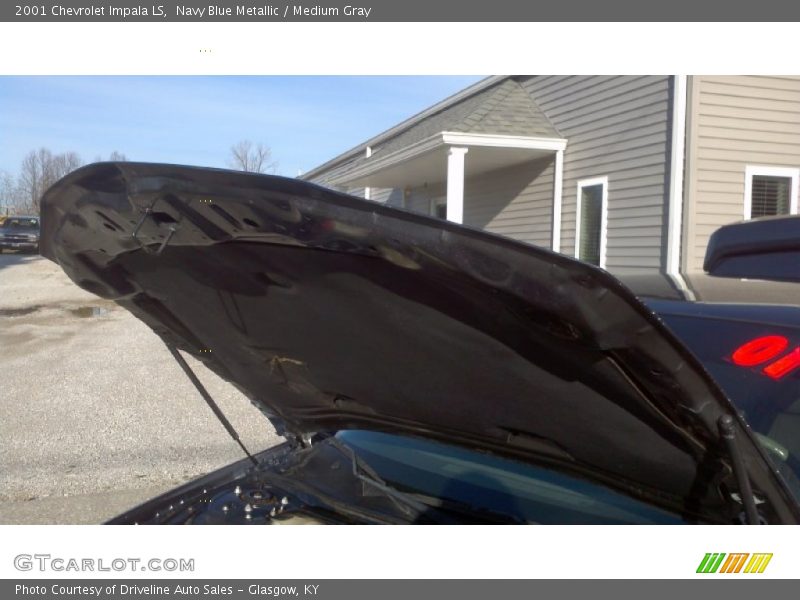 Navy Blue Metallic / Medium Gray 2001 Chevrolet Impala LS