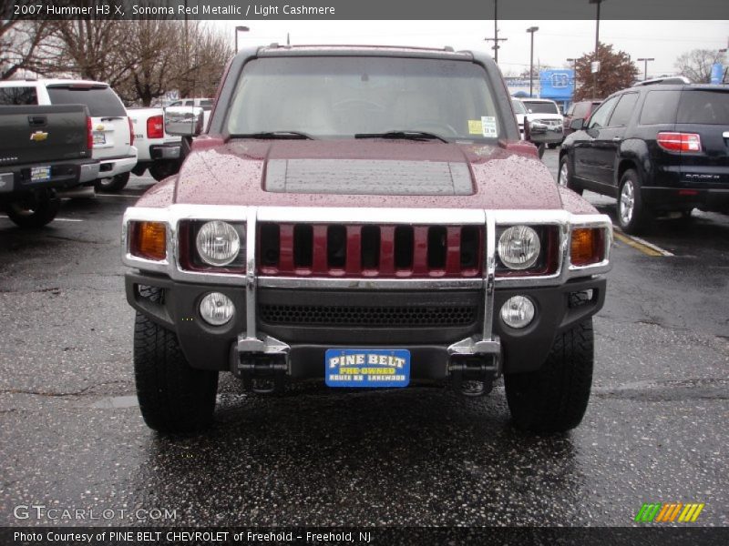 Sonoma Red Metallic / Light Cashmere 2007 Hummer H3 X