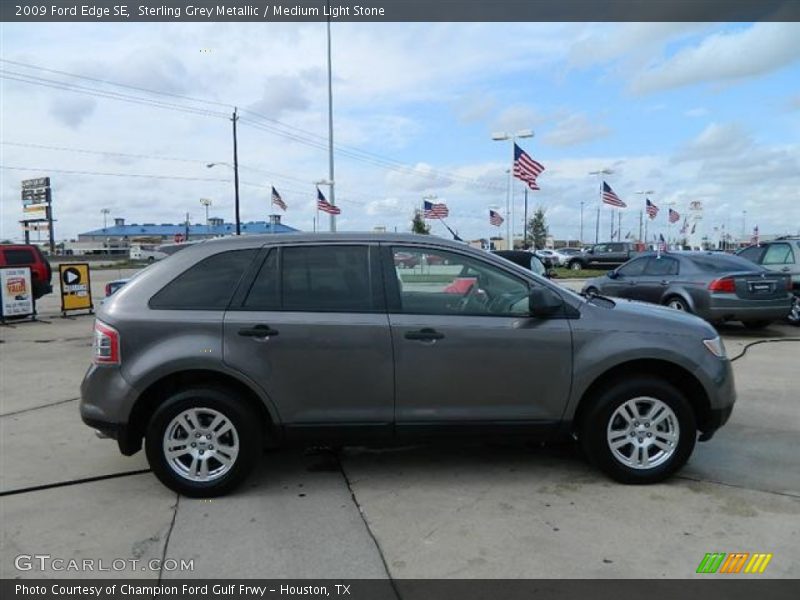 Sterling Grey Metallic / Medium Light Stone 2009 Ford Edge SE