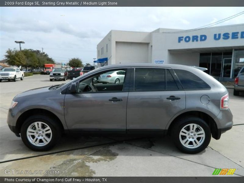 Sterling Grey Metallic / Medium Light Stone 2009 Ford Edge SE