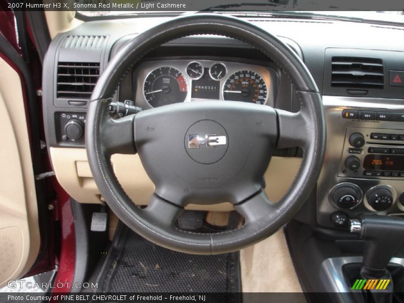  2007 H3 X Steering Wheel