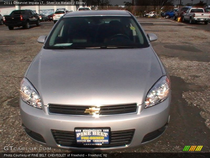 Silver Ice Metallic / Ebony 2011 Chevrolet Impala LT