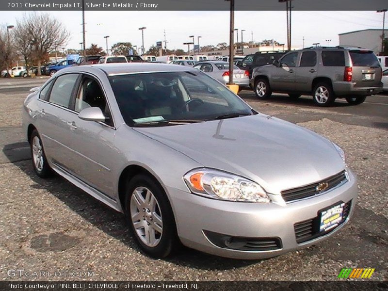 Silver Ice Metallic / Ebony 2011 Chevrolet Impala LT