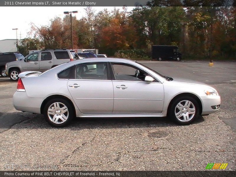 Silver Ice Metallic / Ebony 2011 Chevrolet Impala LT