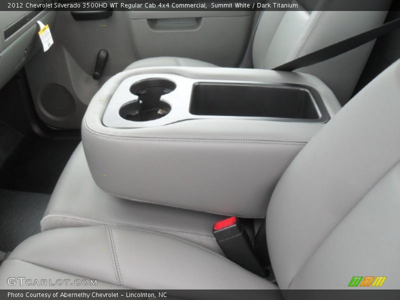 Summit White / Dark Titanium 2012 Chevrolet Silverado 3500HD WT Regular Cab 4x4 Commercial