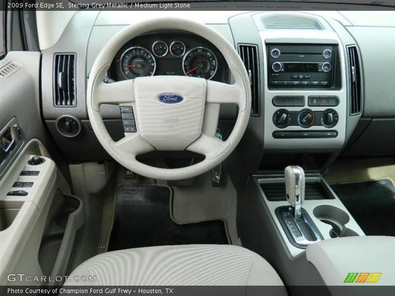 Sterling Grey Metallic / Medium Light Stone 2009 Ford Edge SE