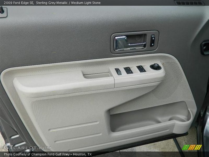 Sterling Grey Metallic / Medium Light Stone 2009 Ford Edge SE