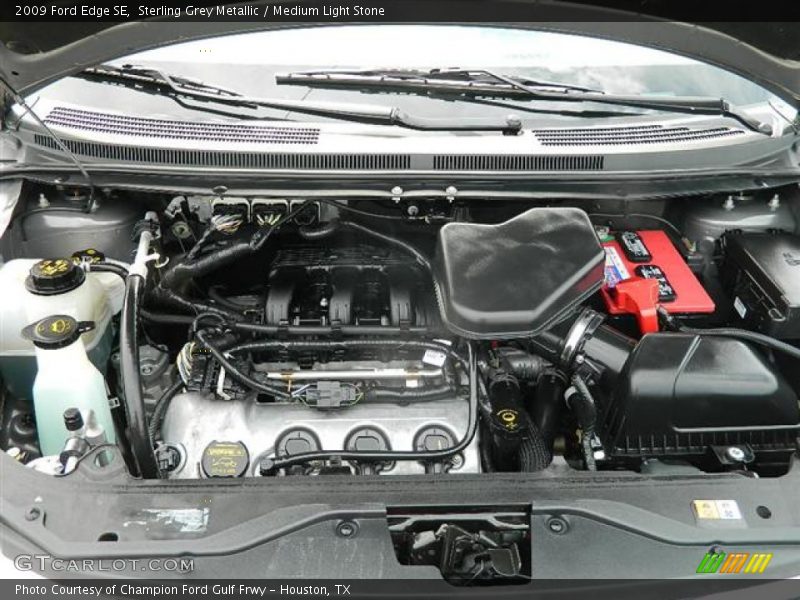 Sterling Grey Metallic / Medium Light Stone 2009 Ford Edge SE
