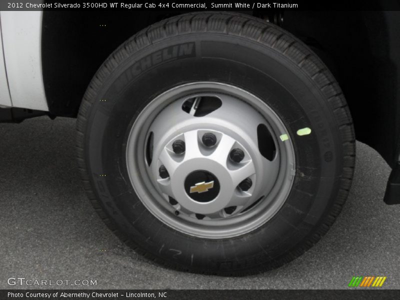  2012 Silverado 3500HD WT Regular Cab 4x4 Commercial Wheel