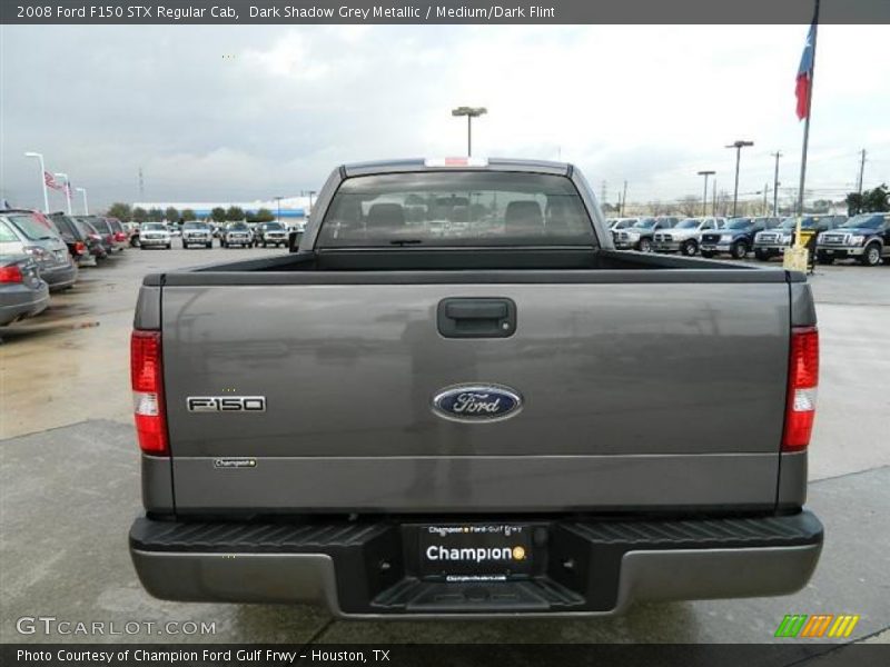 Dark Shadow Grey Metallic / Medium/Dark Flint 2008 Ford F150 STX Regular Cab