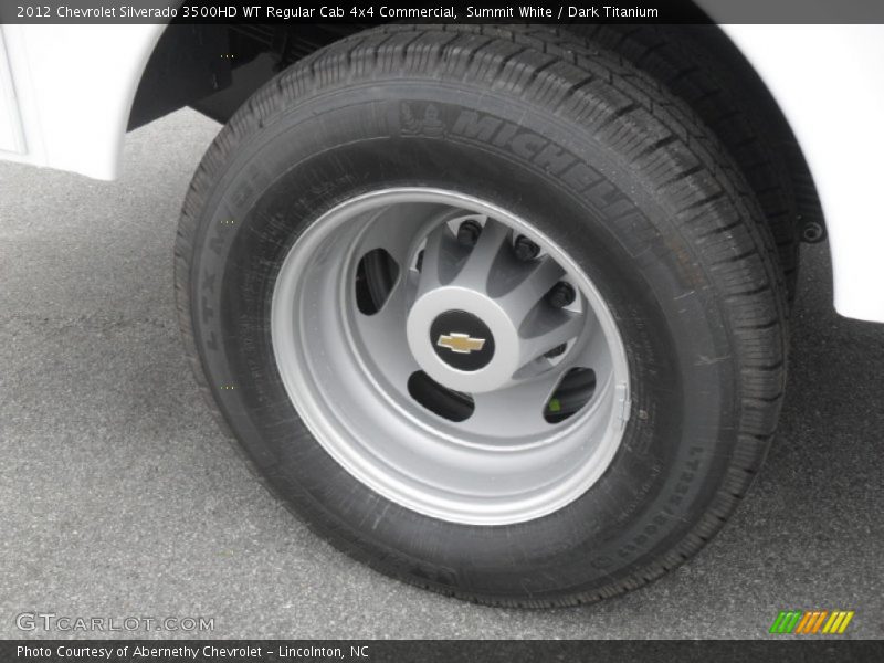  2012 Silverado 3500HD WT Regular Cab 4x4 Commercial Wheel