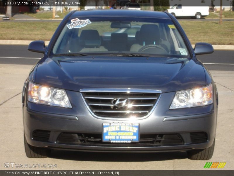 Slate Blue / Gray 2010 Hyundai Sonata GLS