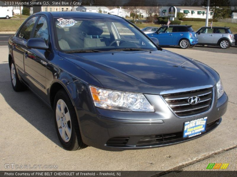 Slate Blue / Gray 2010 Hyundai Sonata GLS