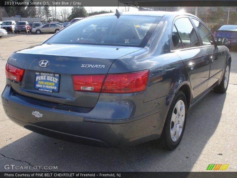 Slate Blue / Gray 2010 Hyundai Sonata GLS