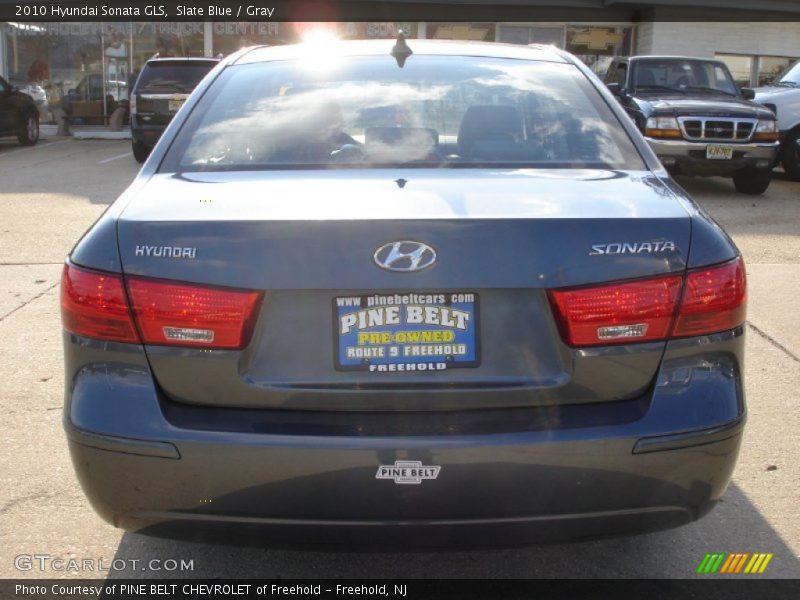 Slate Blue / Gray 2010 Hyundai Sonata GLS