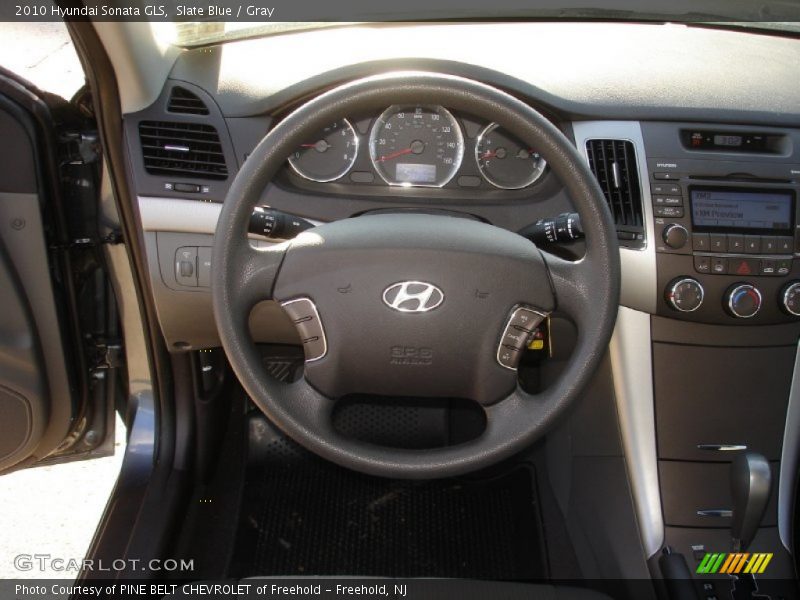 Slate Blue / Gray 2010 Hyundai Sonata GLS