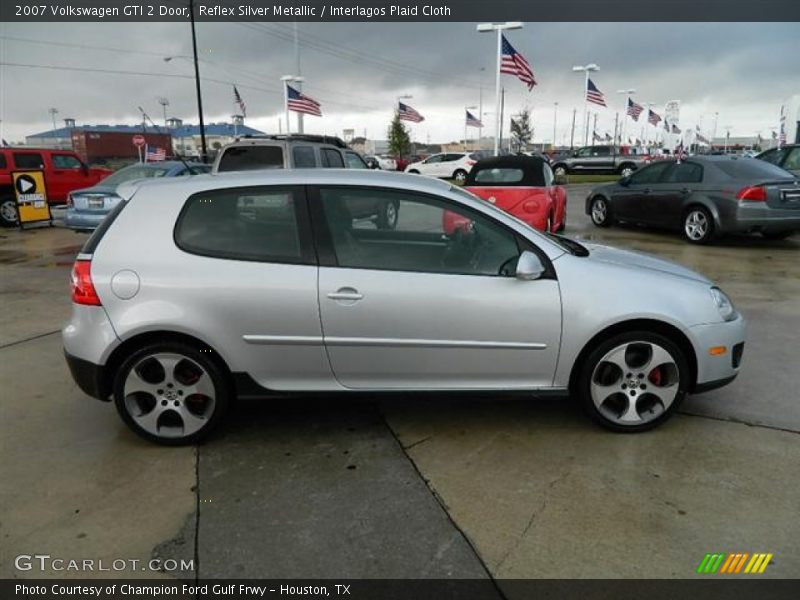 Reflex Silver Metallic / Interlagos Plaid Cloth 2007 Volkswagen GTI 2 Door