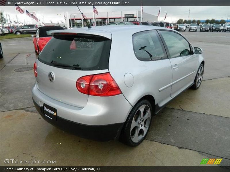 Reflex Silver Metallic / Interlagos Plaid Cloth 2007 Volkswagen GTI 2 Door