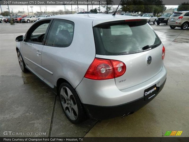 Reflex Silver Metallic / Interlagos Plaid Cloth 2007 Volkswagen GTI 2 Door