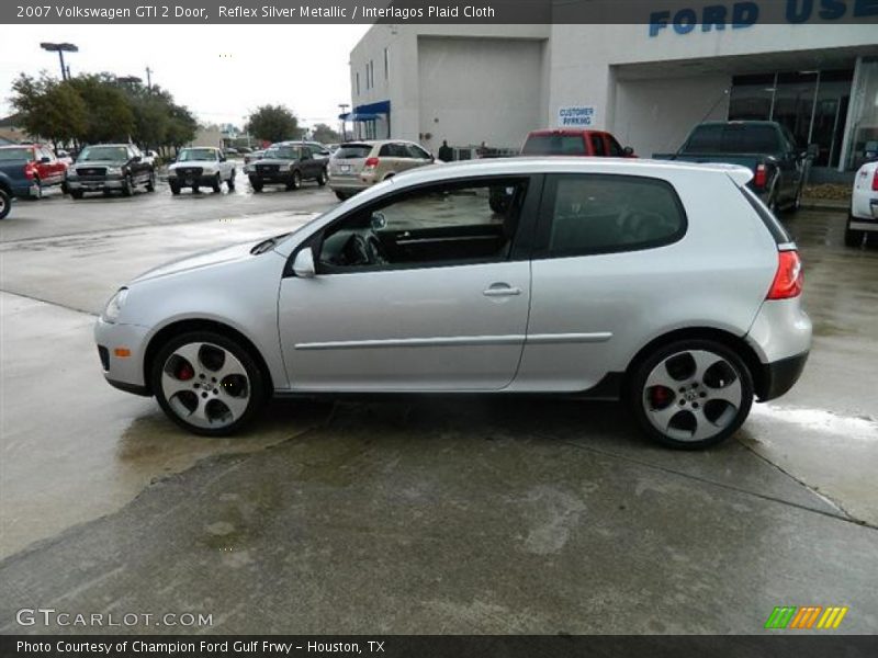Reflex Silver Metallic / Interlagos Plaid Cloth 2007 Volkswagen GTI 2 Door