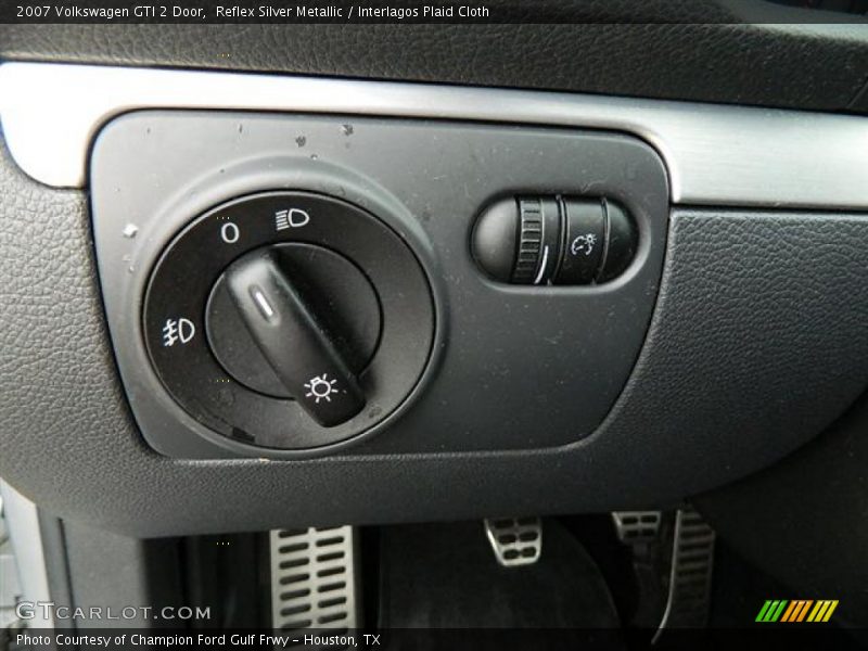 Reflex Silver Metallic / Interlagos Plaid Cloth 2007 Volkswagen GTI 2 Door