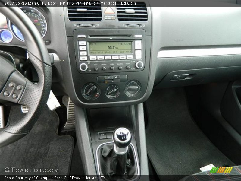 Reflex Silver Metallic / Interlagos Plaid Cloth 2007 Volkswagen GTI 2 Door