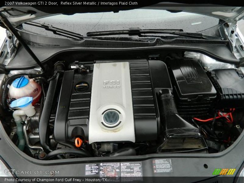 Reflex Silver Metallic / Interlagos Plaid Cloth 2007 Volkswagen GTI 2 Door