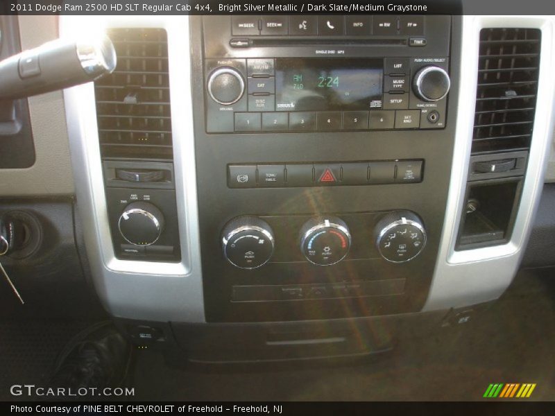 Bright Silver Metallic / Dark Slate/Medium Graystone 2011 Dodge Ram 2500 HD SLT Regular Cab 4x4