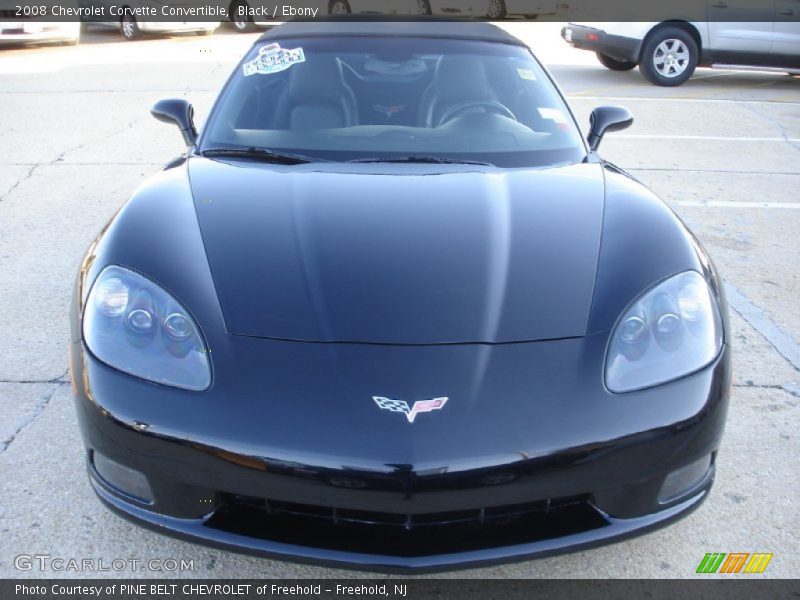 Black / Ebony 2008 Chevrolet Corvette Convertible