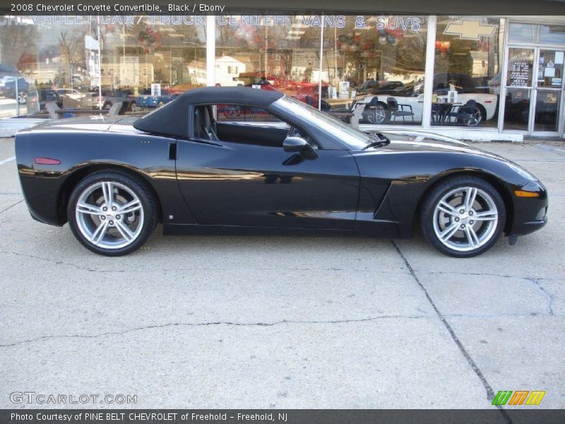 Black / Ebony 2008 Chevrolet Corvette Convertible