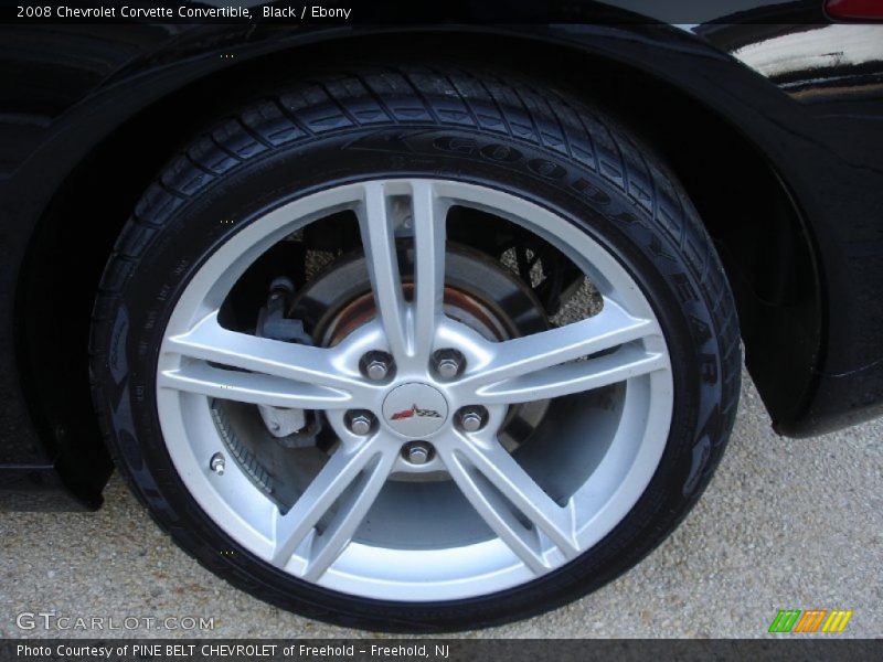 Black / Ebony 2008 Chevrolet Corvette Convertible