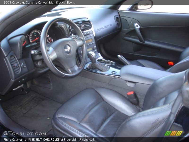 Black / Ebony 2008 Chevrolet Corvette Convertible