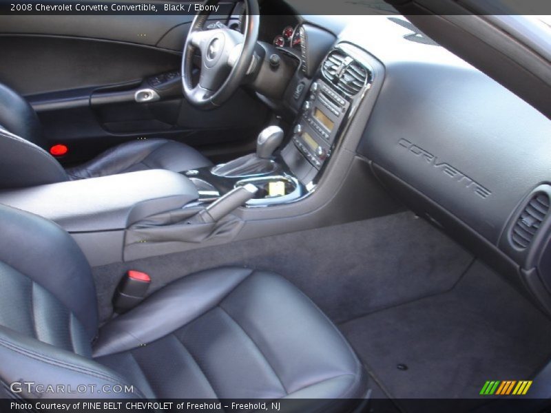 Black / Ebony 2008 Chevrolet Corvette Convertible
