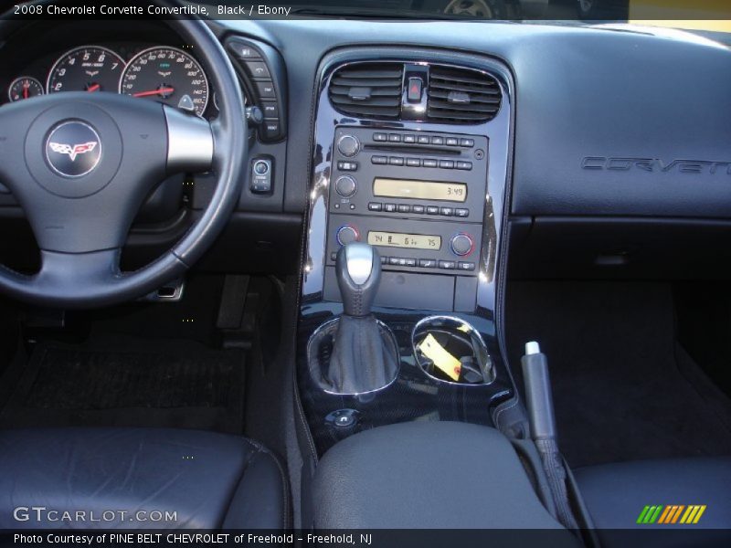 Black / Ebony 2008 Chevrolet Corvette Convertible