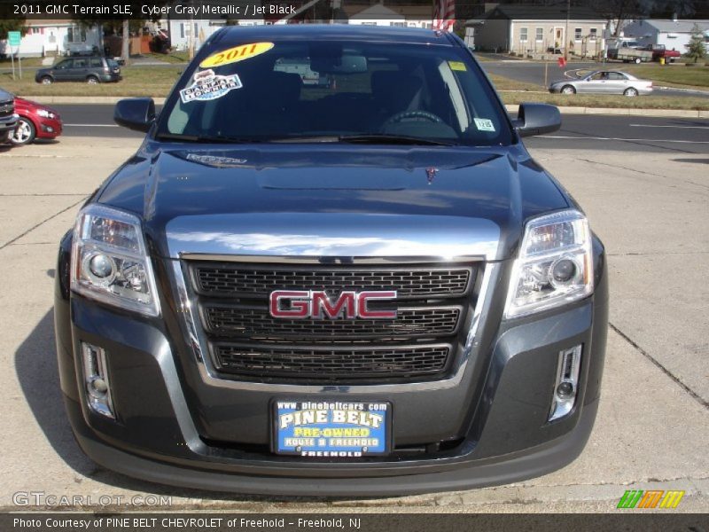 Cyber Gray Metallic / Jet Black 2011 GMC Terrain SLE