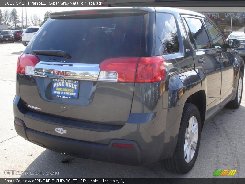 Cyber Gray Metallic / Jet Black 2011 GMC Terrain SLE