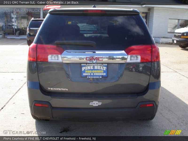 Cyber Gray Metallic / Jet Black 2011 GMC Terrain SLE