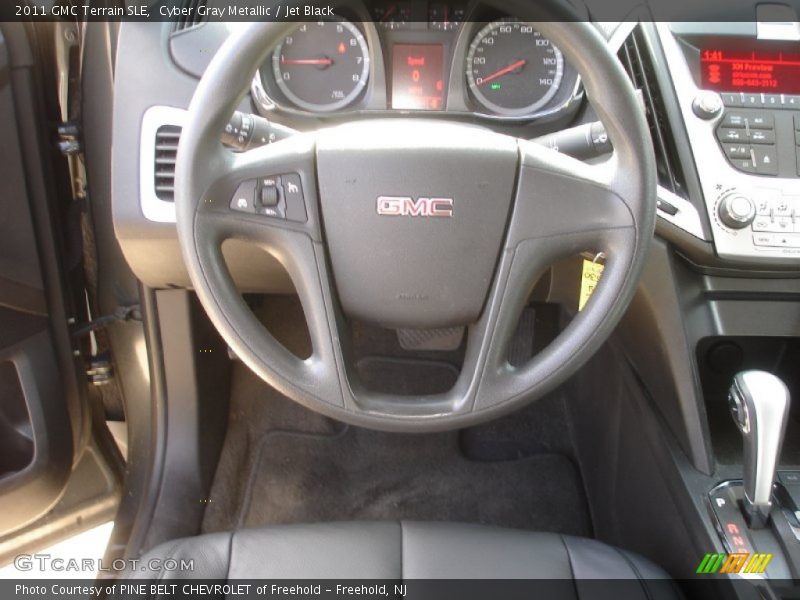 Cyber Gray Metallic / Jet Black 2011 GMC Terrain SLE