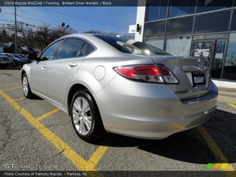 Brilliant Silver Metallic / Black 2009 Mazda MAZDA6 i Touring