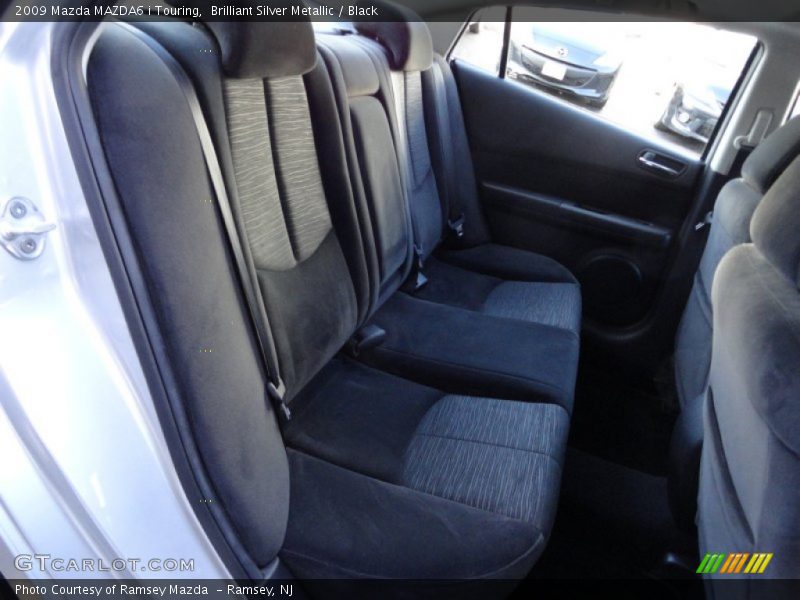 Brilliant Silver Metallic / Black 2009 Mazda MAZDA6 i Touring