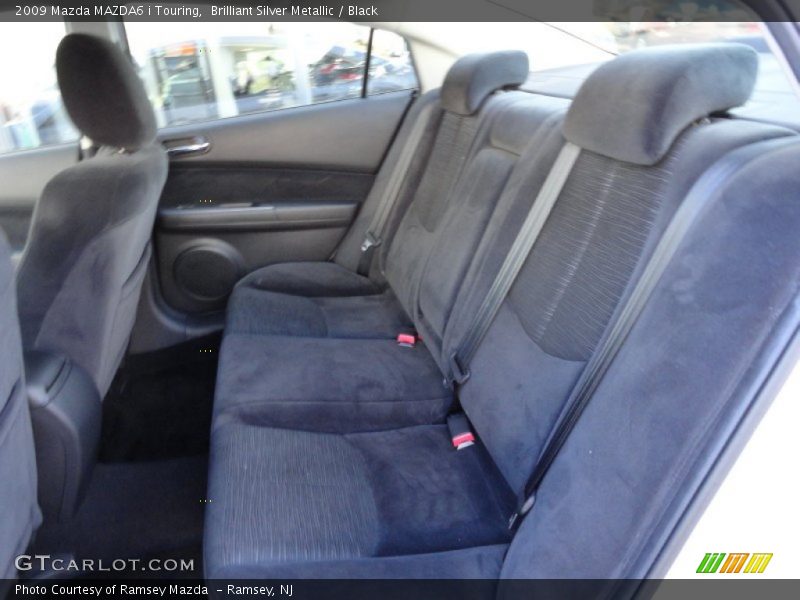 Brilliant Silver Metallic / Black 2009 Mazda MAZDA6 i Touring
