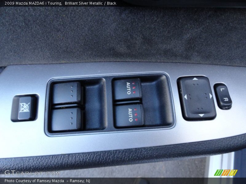 Brilliant Silver Metallic / Black 2009 Mazda MAZDA6 i Touring