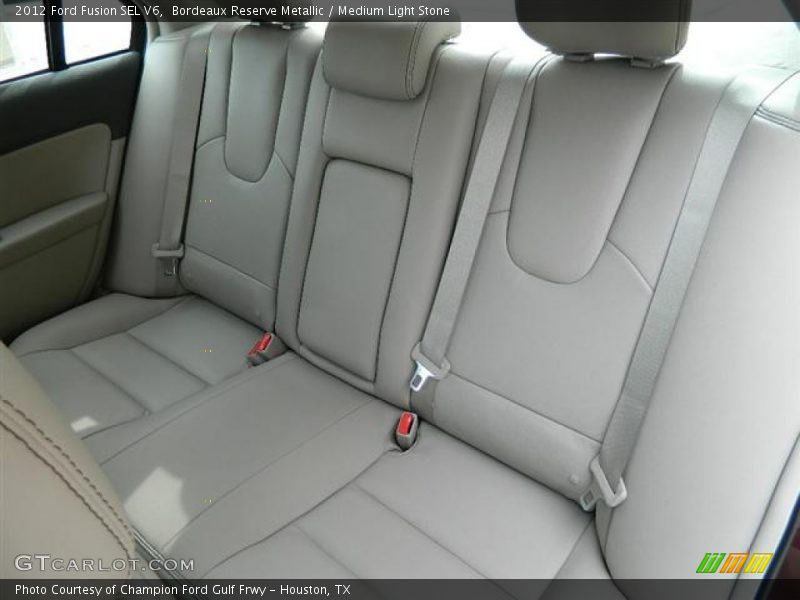 Bordeaux Reserve Metallic / Medium Light Stone 2012 Ford Fusion SEL V6
